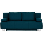 BANK MET BEDFUNCTIE, kerosinekleurig textiel thumbnail 1