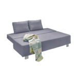 BANK MET BEDFUNCTIE, kerosinekleurig textiel thumbnail 3