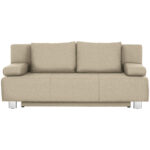 BANK MET BEDFUNCTIE, wit textiel thumbnail 1