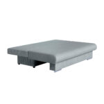 BANK MET BEDFUNCTIE, mintgroen textiel, houten materiaal thumbnail 7