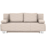 BANK MET BEDFUNCTIE, gebakken textielkleur thumbnail 1