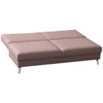 BANK MET BEDFUNCTIE, roze textiel thumbnail 4