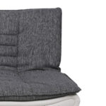 BANK MET BEDFUNCTIE, grijs, wit textiel thumbnail 7
