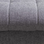 BANK MET BEDFUNCTIE, grijs textiel thumbnail 7