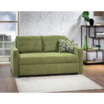 BANK MET BEDFUNCTIE, groen textiel thumbnail 7
