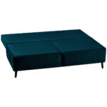 BANK MET BEDFUNCTIE, kerosinekleurig textiel thumbnail 5