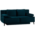 BANK MET BEDFUNCTIE, kerosinekleurig textiel thumbnail 6