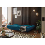 BANK MET BEDFUNCTIE, kerosinekleurig textiel thumbnail 2