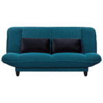 BANK MET BEDFUNCTIE, kerosinekleurig textiel thumbnail 1