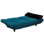 BANK MET BEDFUNCTIE, kerosinekleurig textiel thumbnail 5