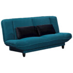 BANK MET BEDFUNCTIE, kerosinekleurig textiel thumbnail 6