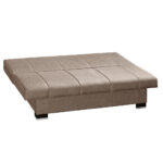 BANK MET BEDFUNCTIE, wit textiel thumbnail 4