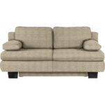 BANK MET BEDFUNCTIE, textiel in natuurlijke kleur thumbnail 1