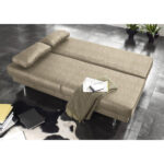 BANK MET BEDFUNCTIE, gebakken textielkleur thumbnail 7