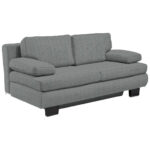 BANK MET BEDFUNCTIE, grijs textiel thumbnail 6