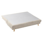 BANK MET BEDFUNCTIE, wit textiel thumbnail 5