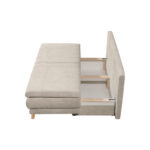 BANK MET BEDFUNCTIE, wit textiel thumbnail 7