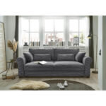 BANK MET BEDFUNCTIE, antraciet textiel thumbnail 2