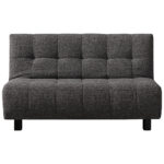 BANK MET BEDFUNCTIE, antraciet textiel thumbnail 1