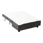 BANK MET BEDFUNCTIE, antraciet textiel thumbnail 5