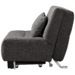 BANK MET BEDFUNCTIE, antraciet textiel thumbnail 6