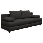 BANK MET BEDFUNCTIE, antraciet textiel thumbnail 3