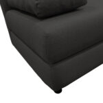 BANK MET BEDFUNCTIE, antraciet textiel thumbnail 6
