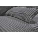BANK MET BEDFUNCTIE, antraciet textiel thumbnail 5