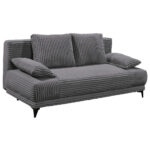 BANK MET BEDFUNCTIE, antraciet textiel thumbnail 2