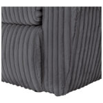BANK MET BEDFUNCTIE, antraciet textiel thumbnail 5