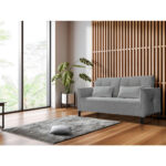 BANK MET BEDFUNCTIE, grafietkleurig textiel thumbnail 2
