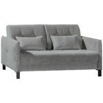 BANK MET BEDFUNCTIE, grafietkleurig textiel thumbnail 5