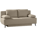 BANK MET BEDFUNCTIE, kleur cappuccino textiel thumbnail 4