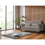 BANK MET BEDFUNCTIE, kleur cappuccino textiel thumbnail 2