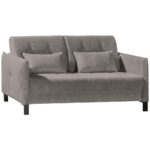 BANK MET BEDFUNCTIE, kleur cappuccino textiel thumbnail 3
