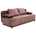 BANK MET BEDFUNCTIE, kleur koraaltextiel thumbnail 4