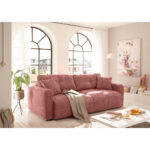 BANK MET BEDFUNCTIE, kleur koraaltextiel thumbnail 4