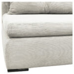 BANK MET BEDFUNCTIE, wit textiel thumbnail 4