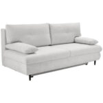 BANK MET BEDFUNCTIE, wit textiel thumbnail 2