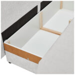 BANK MET BEDFUNCTIE, wit textiel thumbnail 6