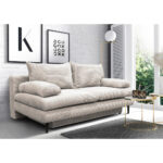 BANK MET BEDFUNCTIE, wit textiel thumbnail 2