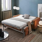 BANK MET BEDFUNCTIE, wit textiel thumbnail 3