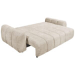 BANK MET BEDFUNCTIE, wit textiel thumbnail 5