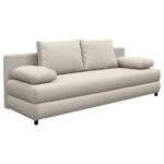 BANK MET BEDFUNCTIE, wit textiel thumbnail 3