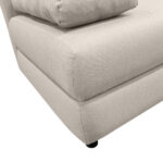 BANK MET BEDFUNCTIE, wit textiel thumbnail 5