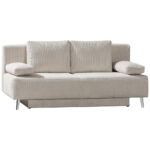 BANK MET BEDFUNCTIE, wit textiel thumbnail 2