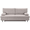 BANK MET BEDFUNCTIE, wit textiel