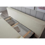BANK MET BEDFUNCTIE, wit textiel thumbnail 7