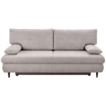 BANK MET BEDFUNCTIE, wit textiel thumbnail 1