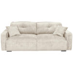 BANK MET BEDFUNCTIE, wit textiel thumbnail 1